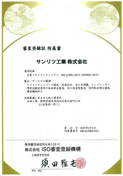 品質マネジメントシステム